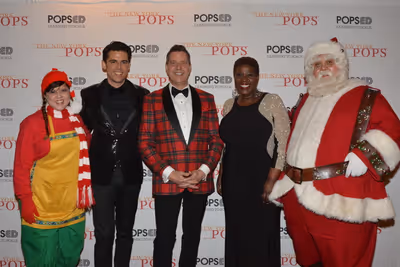 Pecan Pie, Tony DeSare, Steven Reineke, Capathia Jenkins and Santa Claus Photo