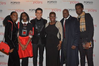 Tony DeSare, Capathia Jenkins and her family that includes-Bennie White, Ira White, N Photo