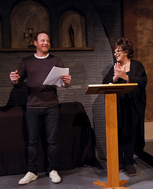 Larry Dorf and Lainie Kazan in The Pack at The Ruskin...A Holiday-Themed Evening. Pho Photo