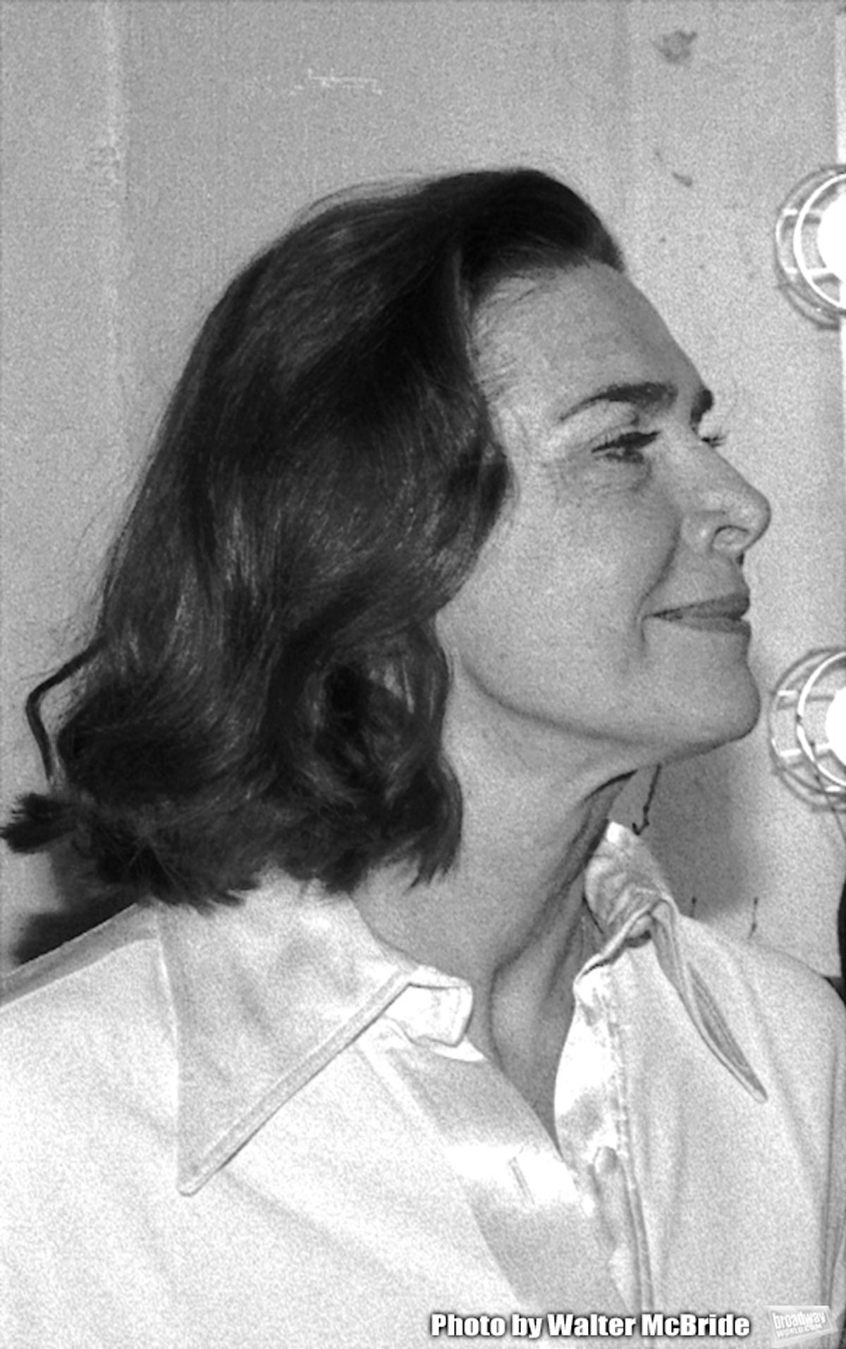 Rosemary Murphy backstage on Opening Night after starring in Ibsen's ''John Gabriel Borkman' at Circle in the Square Theatre December 18, 1980 in New York City. at 