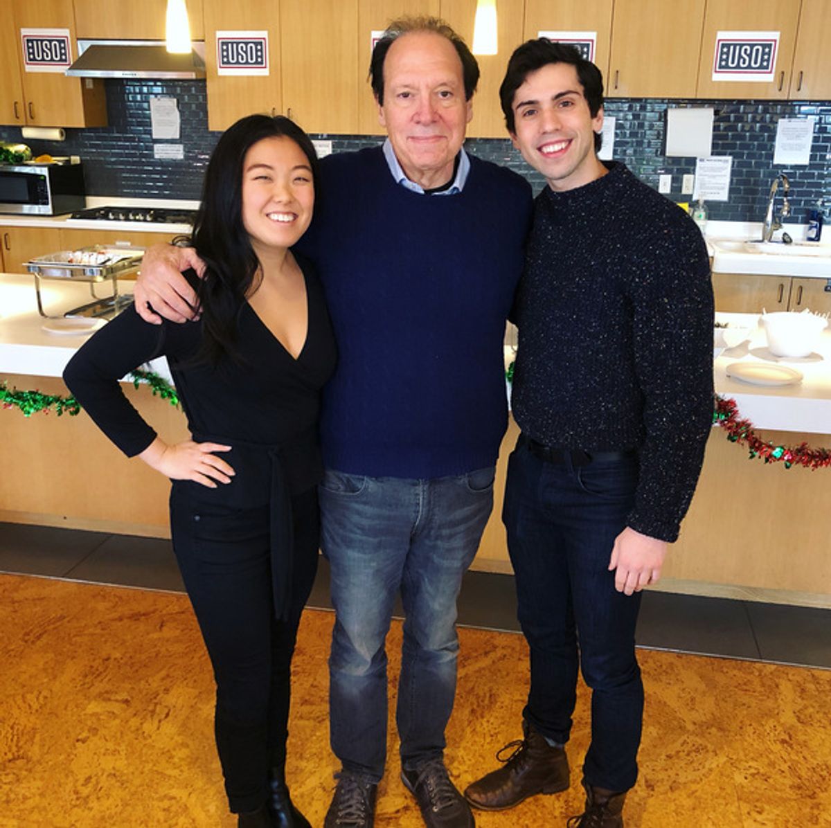 Kelli Youngman, Ken Ludwig and Michael John Hughes  at 