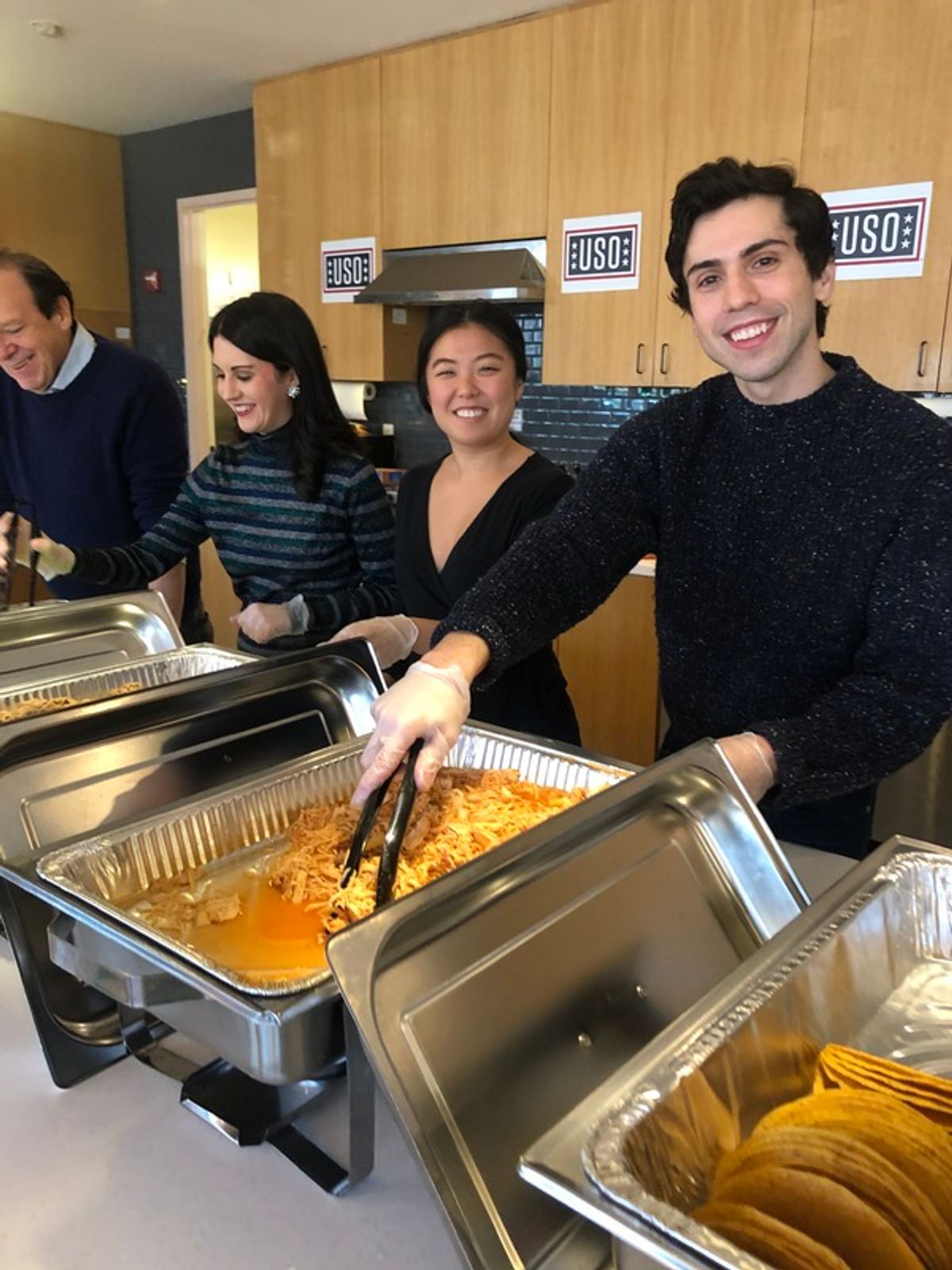 Ken Ludwig, Lauren McMillen, Kelli Youngman and Michael John Hughes  at 