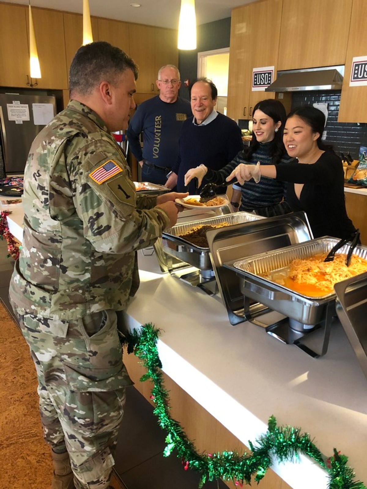 LTC. William Austin, Retired, Lauren McMillen  and Kelli Youngman  at 