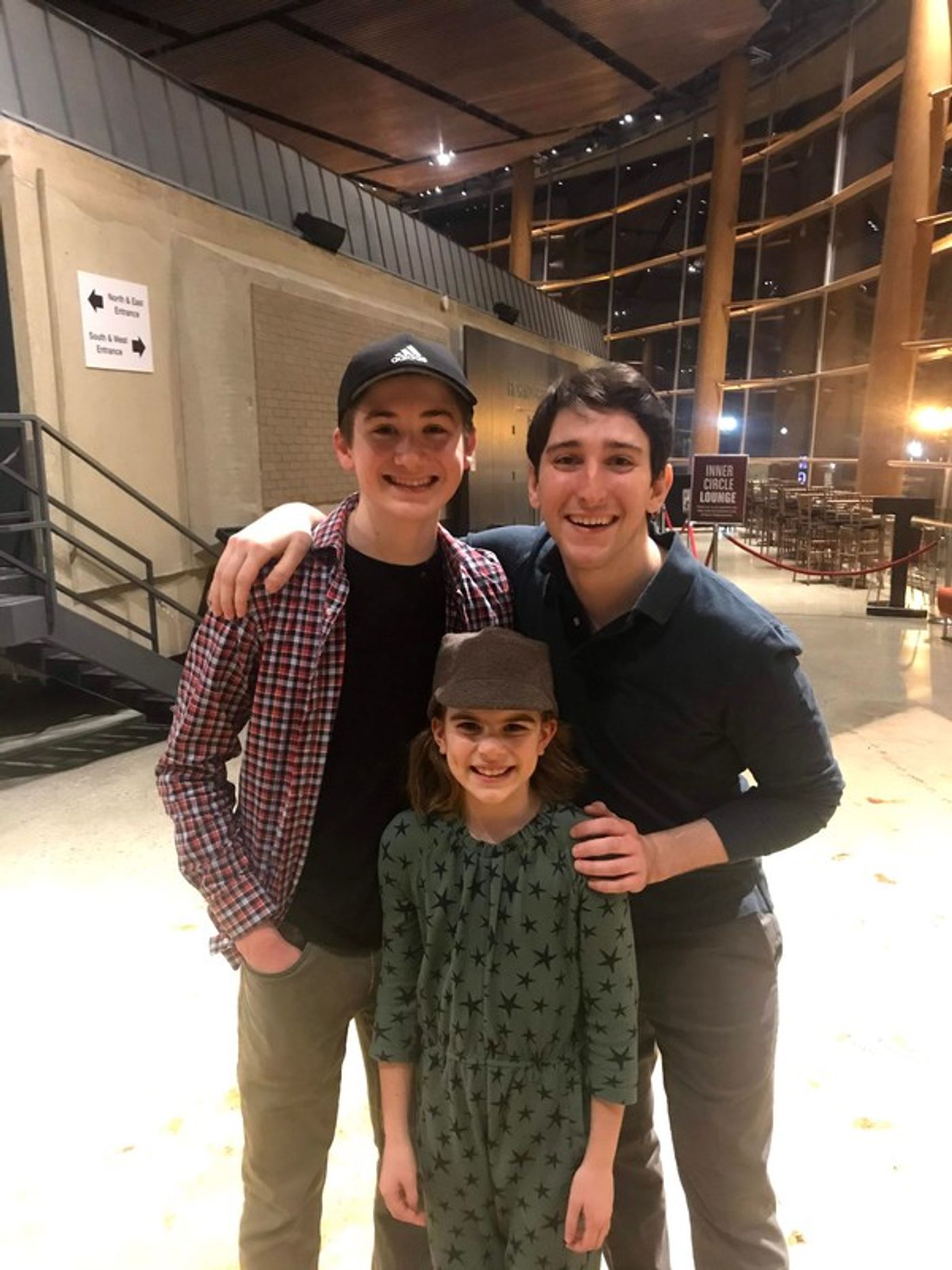 Photo Flash: Ben Fankhauser, Original Broadway Cast Member of NEWSIES, Attended NEWSIES at Arena Stage  Image