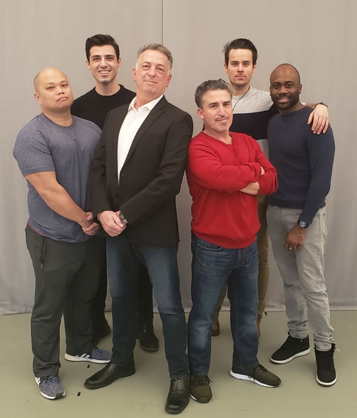 Viet Vo, Michael Notardonato, Michael Morotta, Carlos Lopez, Zach Schanne, Troy Valjean Rucker at 