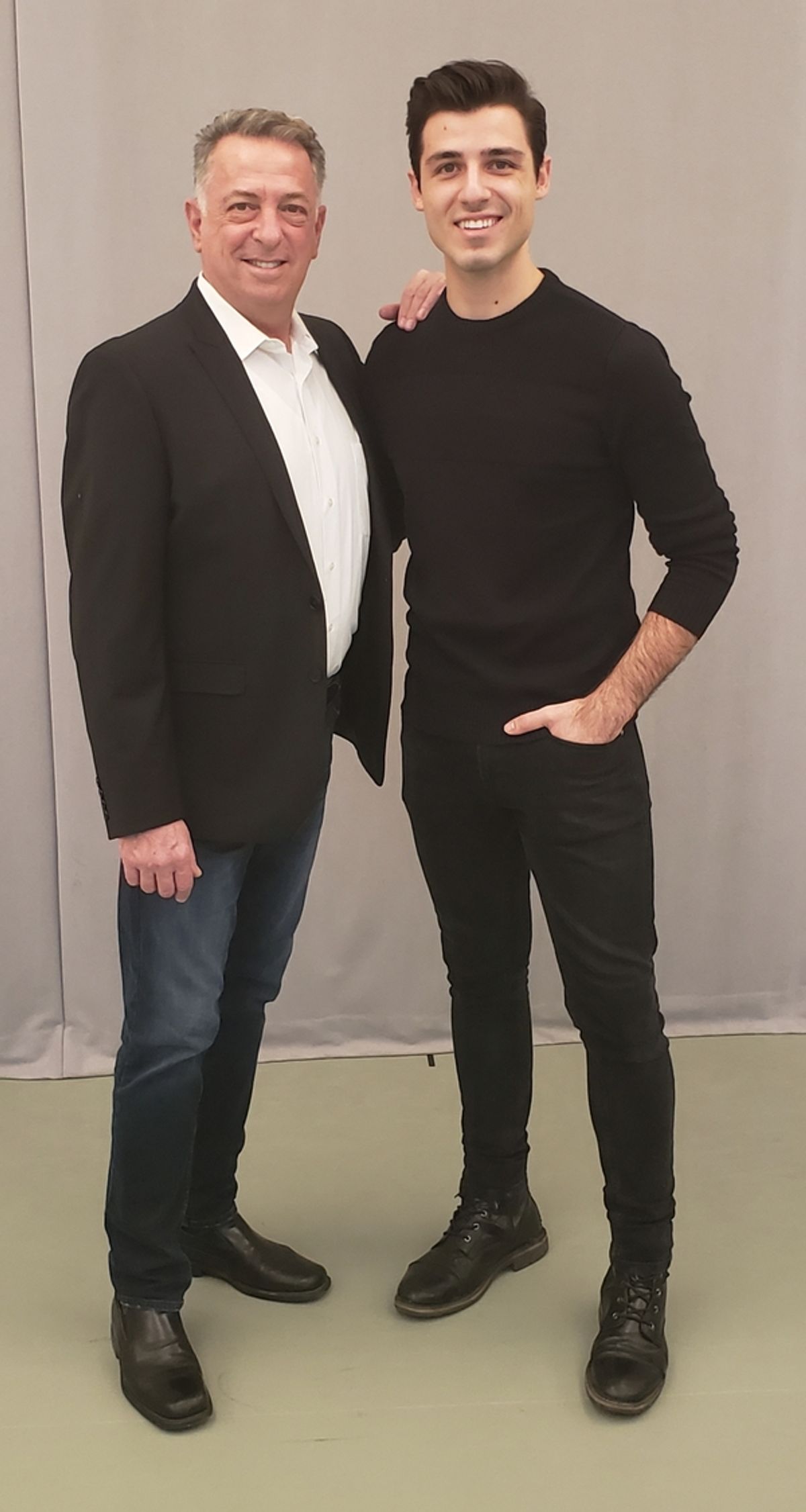 Michael Marotta and Michael Notardonato  at 