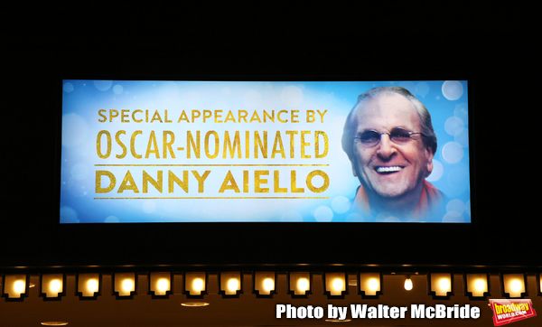 Theatre Marquee unveiling Danny Aiello appearing in 