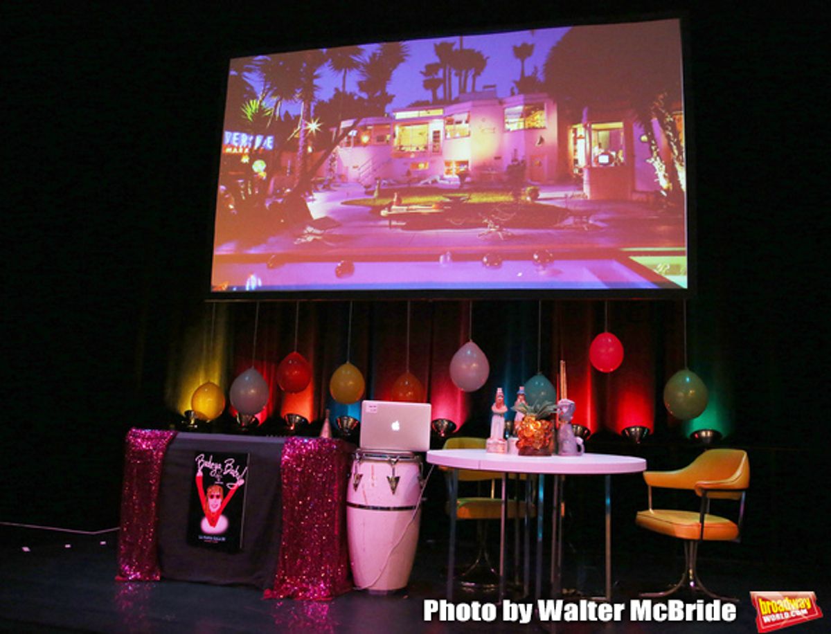 Allee Willis Stage atmosphere for La Mama's 55th Anniversary Gala at La Mama on November 10, 2016 in New York City. at 