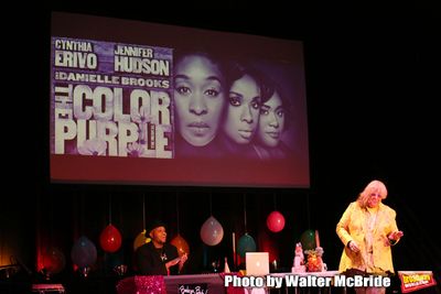 Andrae Alexander and Allee Willis perform 'Ba-de-ya Baby! Or: How I Learned to Love T Photo