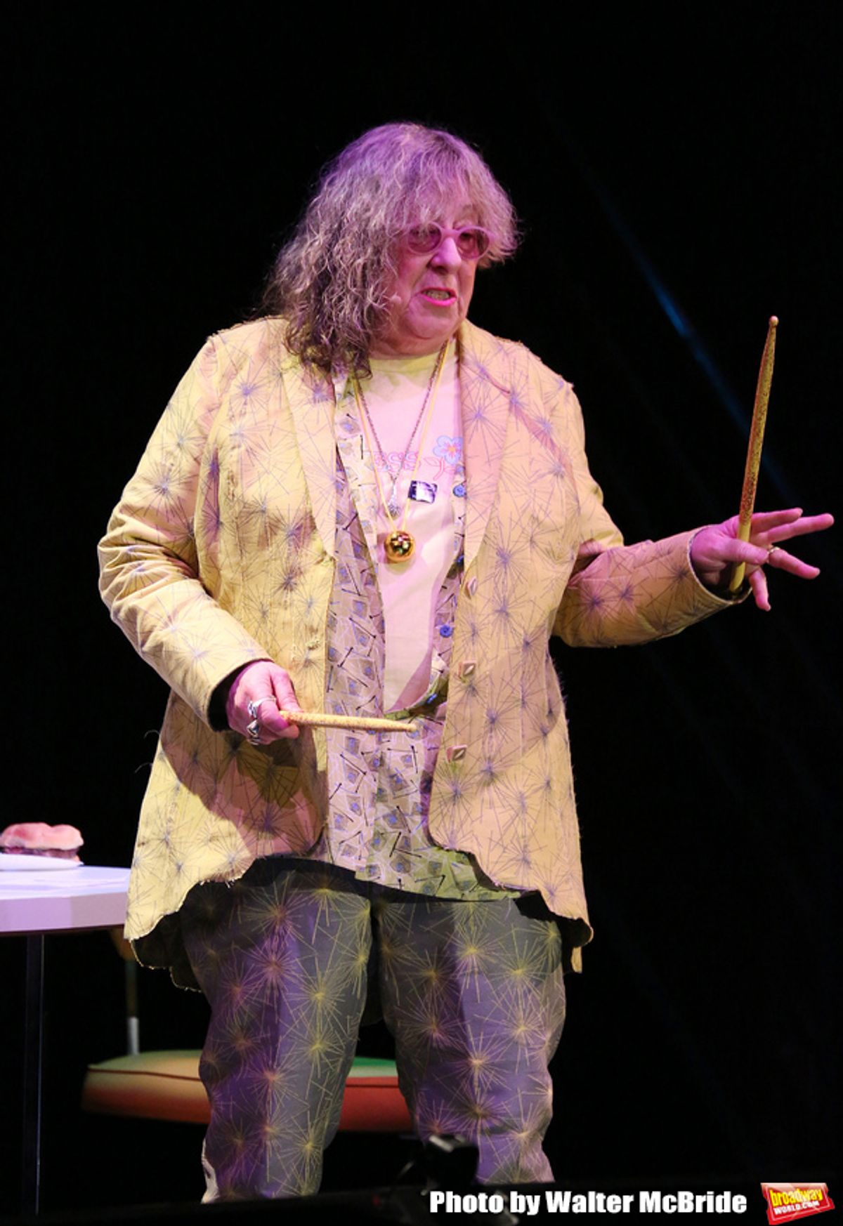 Allee Willis performs 'Ba-de-ya Baby! Or: How I Learned to Love Theatre' for La Mama's 55th Anniversary Gala at La Mama on November 10, 2016 in New York City. at 