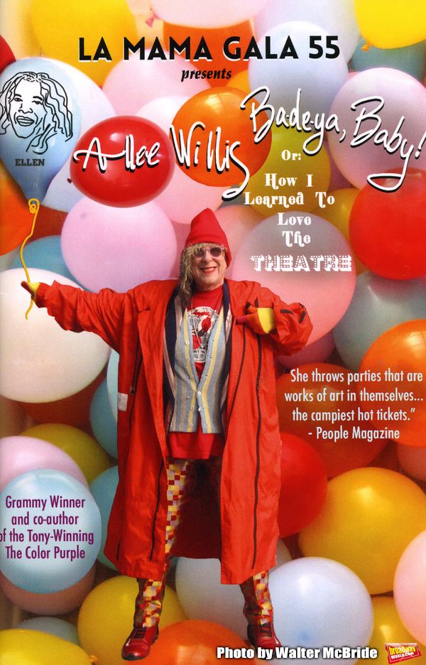 Allee Willis performs 'Ba-de-ya Baby! Or: How I Learned to Love Theatre' for La Mama' Photo