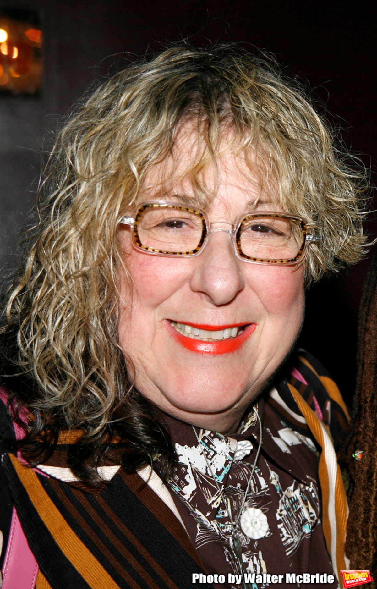 Allee Willis attending Opening Night performance reception for THE COLOR PURPLE starring Chaka Khan, BeBe Winans, LaKisha Jones & Zonya Love at the Broadway Theatre in New York City.
January 9, 2008 at 