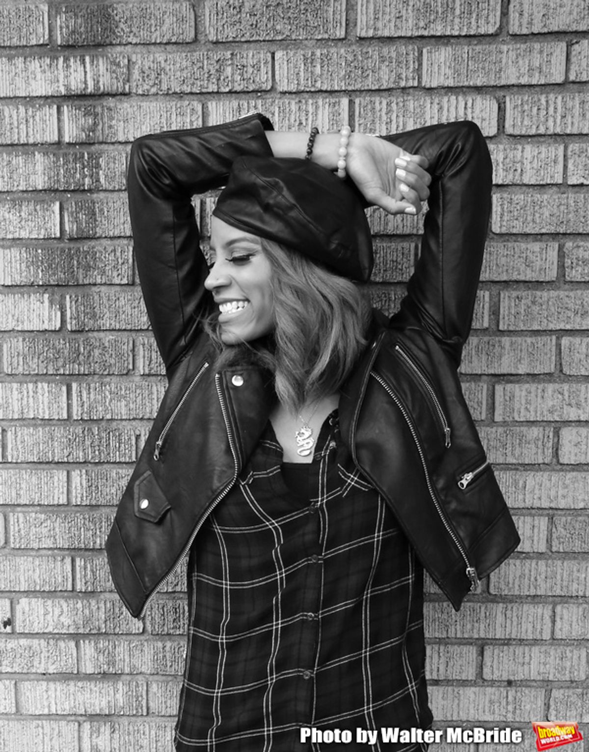 Taylor Symone Jackson during her Broadway Debut in 'Ain't Too Proud'  Photo Shoot at the Imperial Theatre on 3/26/2019 in New York City. at 