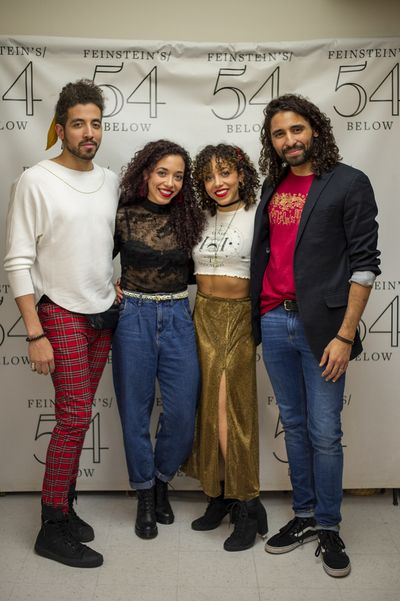 Heath Saunders, Alanna Saunders, Claire Saunders, Trent Saunders. Photo: Michael Dekk Photo