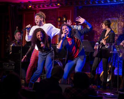 Heath Saunders, Alanna Saunders, Trent Saunders. Photo: Michael Dekker. Photo