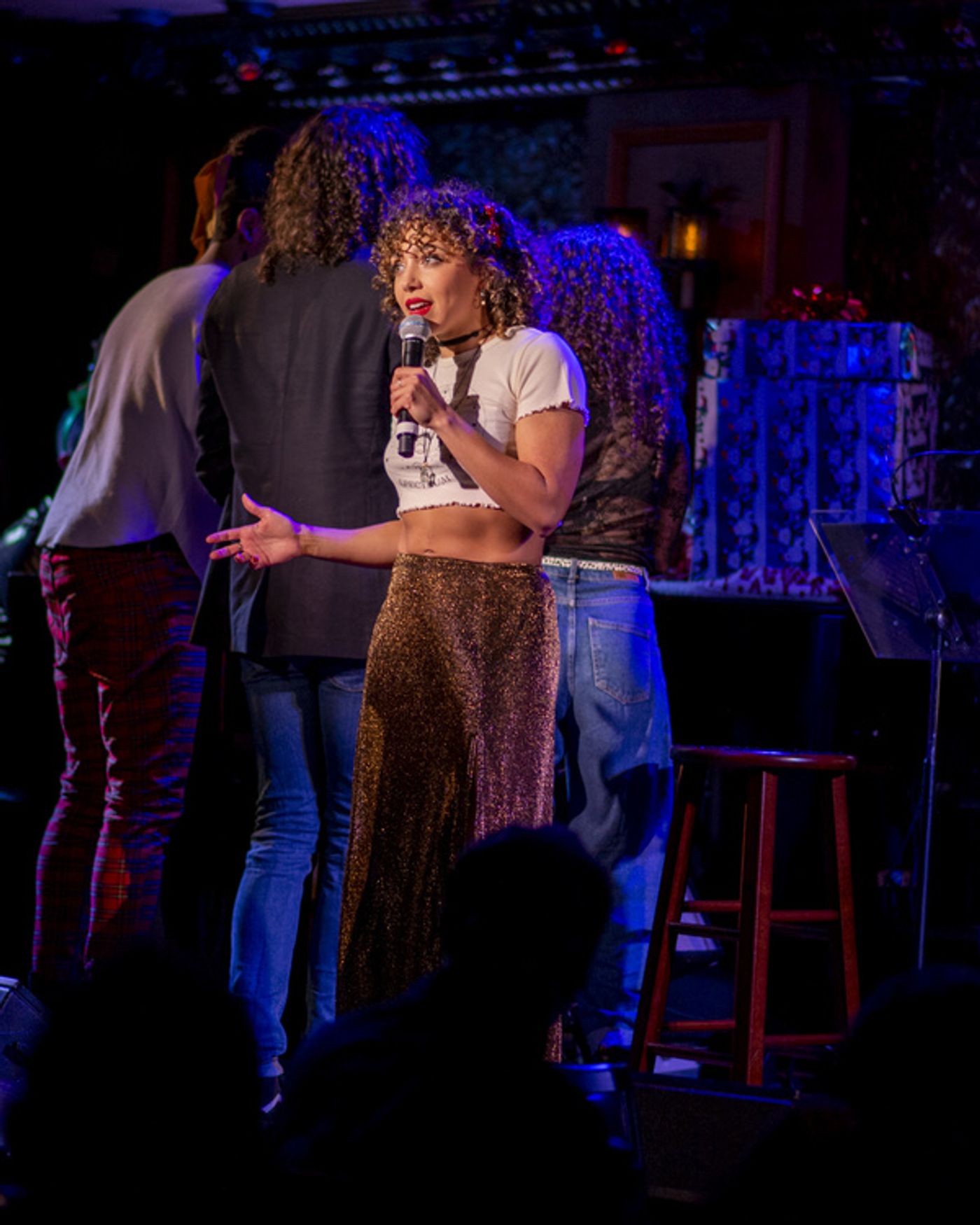 Photo Flash: The Saunders Family In FAMILY DINNER: HOLIDAY EDITION At Feinstein's/54 Below  Image