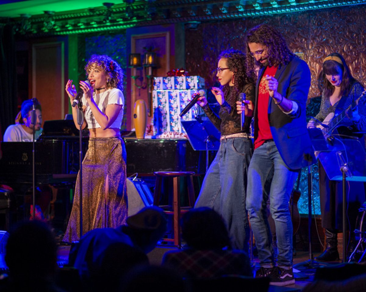 Claire Saunders, Alanna Saunders, Trent Saunders. Photo: Michael Dekker. at 