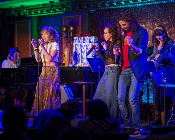 Claire Saunders, Alanna Saunders, Trent Saunders. Photo: Michael Dekker. Photo