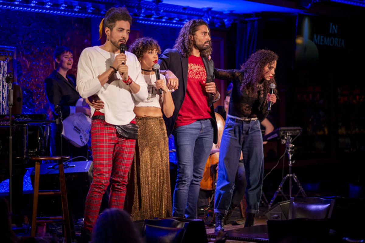 Heath Saunders, Claire Saunders, Trent Saunders, Alanna Saunders. Photo: Michael Dekker. at 