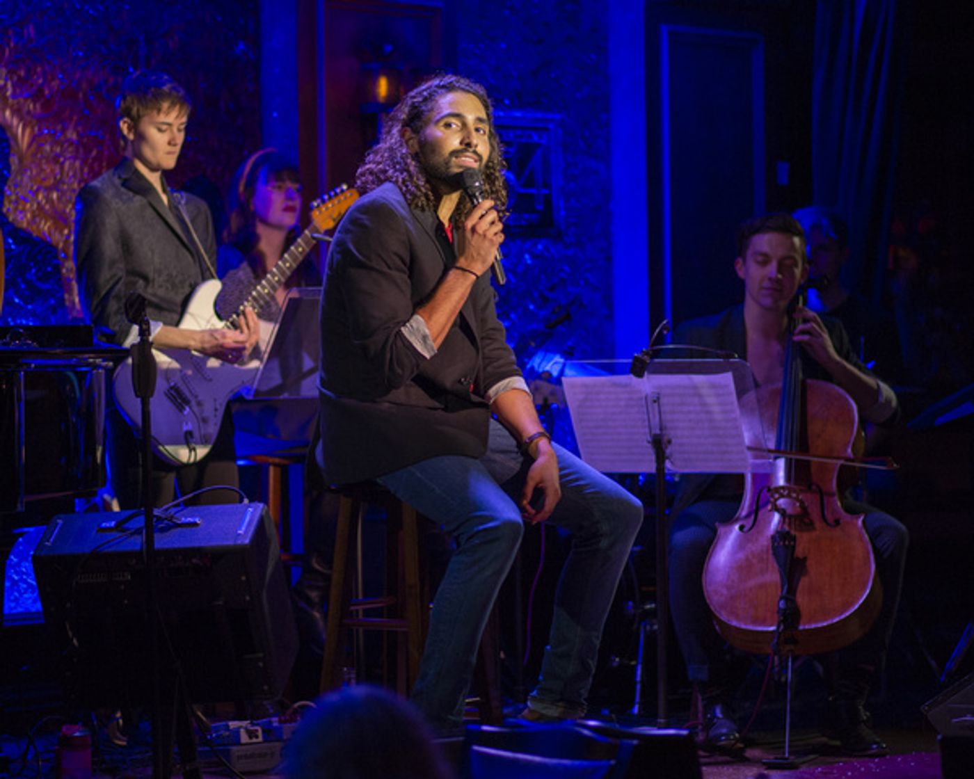 Photo Flash: The Saunders Family In FAMILY DINNER: HOLIDAY EDITION At Feinstein's/54 Below  Image