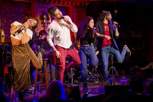 Claire Saunders, Heath Saunders, Alanna Saunders, Trent Saunders. Photo: Michael Dekker. @ BroadwayWorld Claire Saunders, Heath Saunders, Alanna Saunders, Trent Saunders. Photo: Michael Dekk Photo