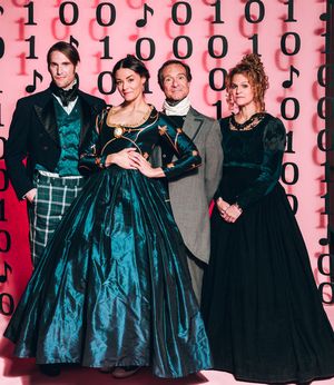 Megan Haratine, Steven Pounders, Kelsey Milbourn, Garret Storms Photo