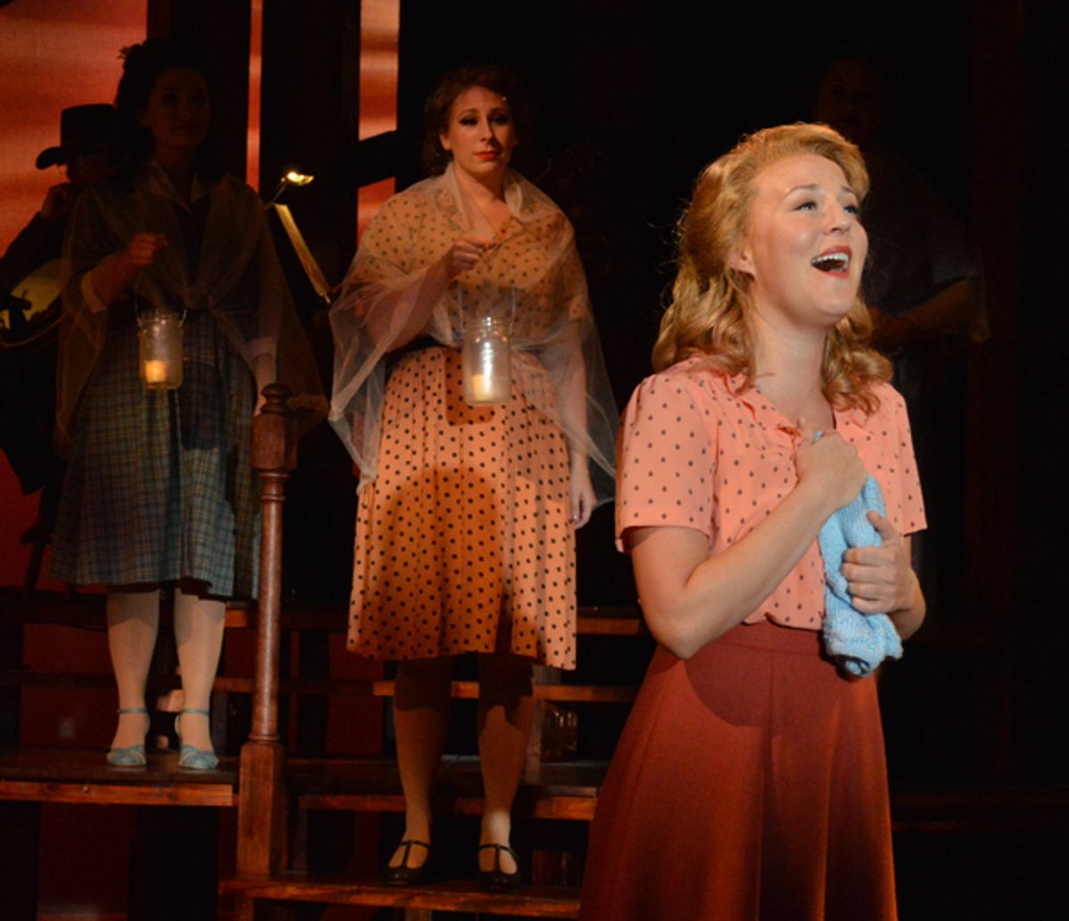 Ashley Rose, Rachel Mulcahy, and Meredith Jones at 