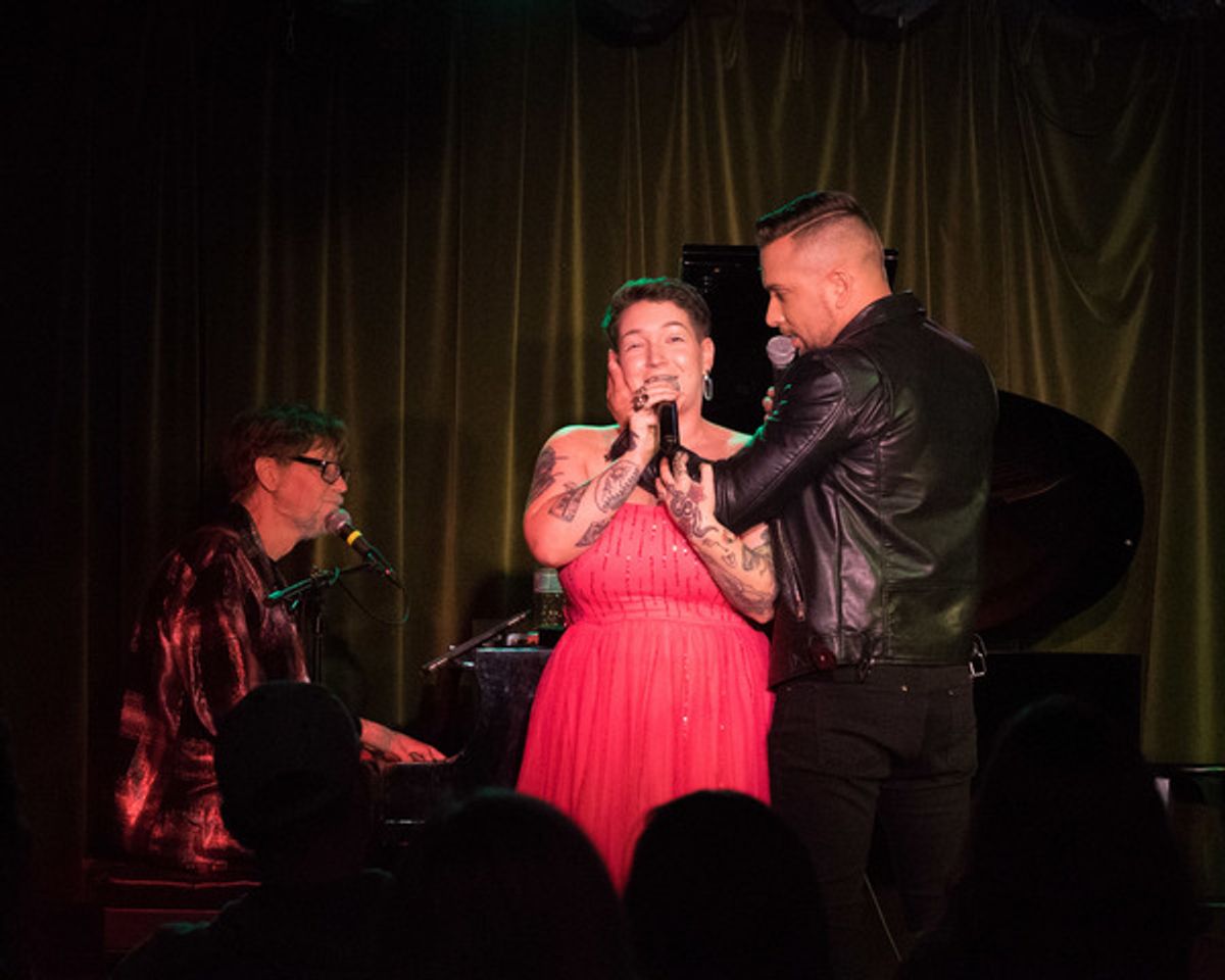 Brad Ellis, Effie Passero, and David Hernandez at 