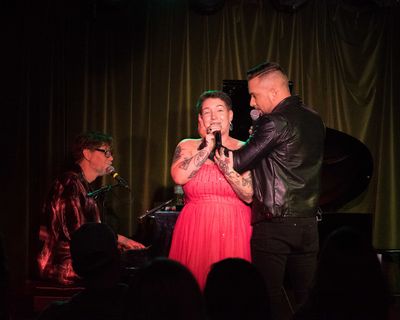 Brad Ellis, Effie Passero, and David Hernandez Photo