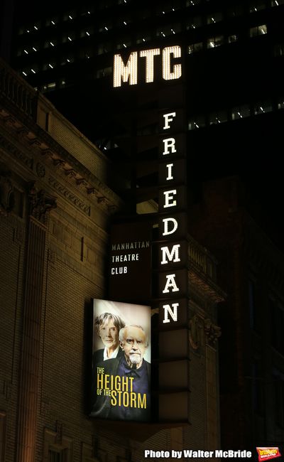 Broadway Opening Night Theatre Marquee for the MTC  production of  "The Height Of The Photo