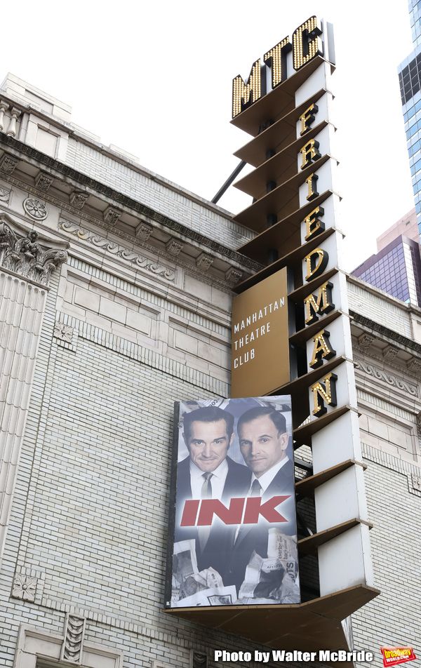Theatre Marquee for Manhattan Theatre Club's Broadway premiere of James Graham's 