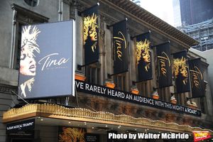 Theatre Marquee unveiling for "Tina: The Tina Turner Musical" starring Adrienne Warren and Daniel J. Watts on September 11, 2019 at the Lunt-Fontanne Theatre in New York City. @ BroadwayWorld Theatre Marquee unveiling for "Tina: The Tina Turner Musical" starring Adrienne Warre Photo