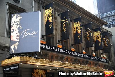 Theatre Marquee unveiling for "Tina: The Tina Turner Musical" starring Adrienne Warre Photo