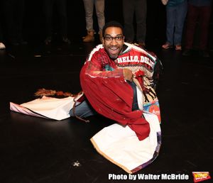 E. Clayton Cornelious during the Legacy Robe honoring E. Clayton Cornelious for "Ain't Too Proud" at the Imperial Theatre on 3/20/2019 in New York City. @ BroadwayWorld E. Clayton Cornelious during the Legacy Robe honoring E. Clayton Cornelious for "Ain' Photo