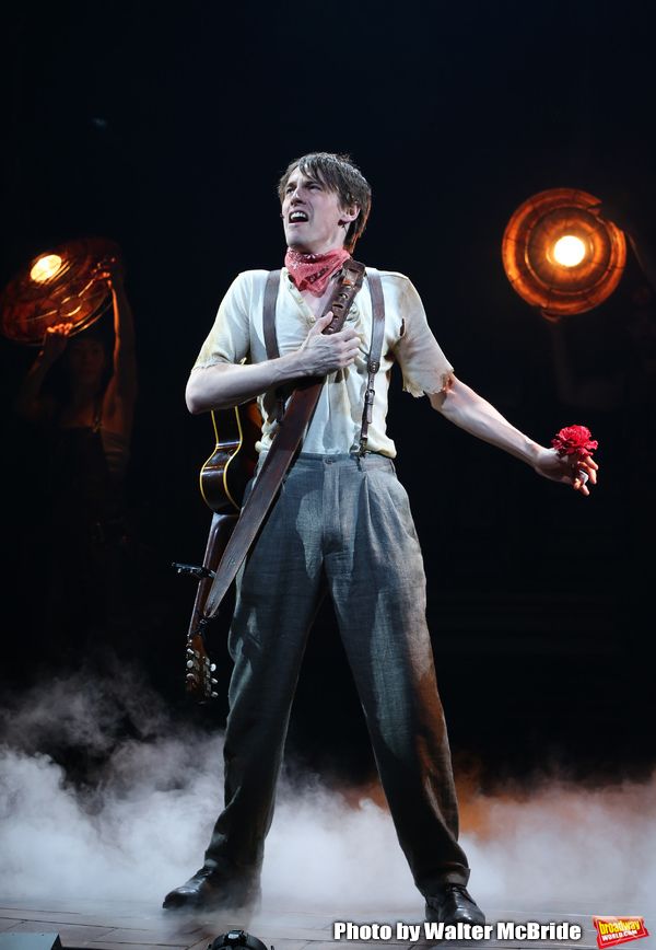 Reeve Carney during the Broadway Press Performance Preview of 