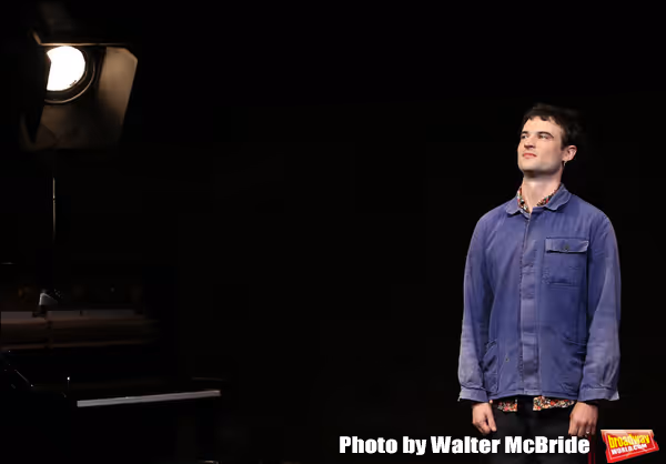 Tom Sturridge during the Broadway Opening Night performance Curtain Call of 