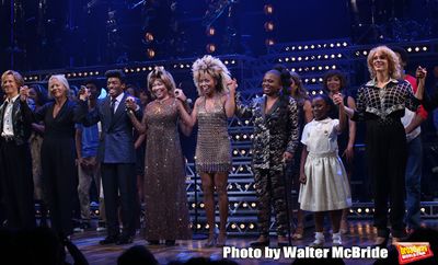 Charlie Franklin, Phyllida Lloyd, Daniel J. Watts, Tina Turner, Adrienne Warren and K Photo