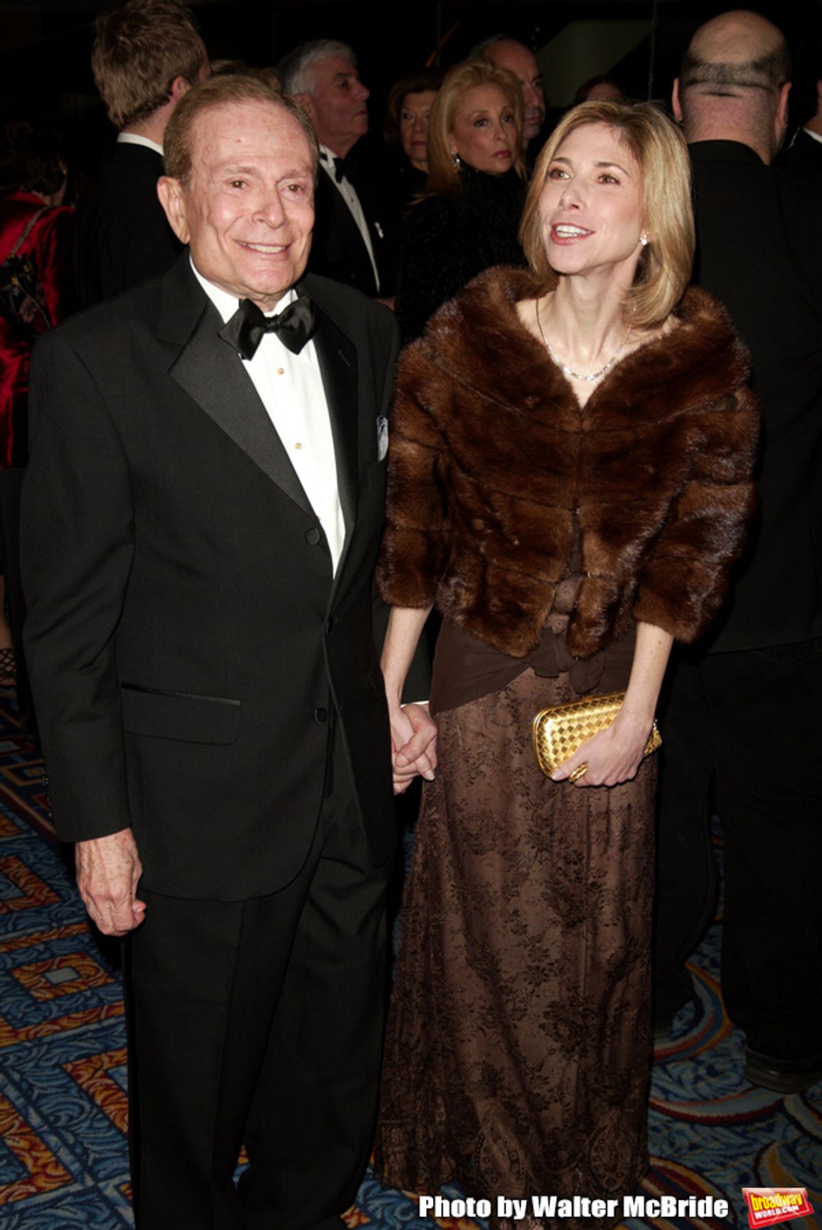 Jerry Herman with his God Daughter
Attending the Opening Night performance for
â€˜LA CAGE aux FOLLESâ€™ at the Marquis Theatre in New York City.
December 9, 2004 at 