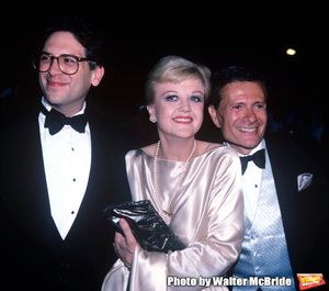 Harvey Fierstein, Angela Lansbury and Jerry Herman attend the "La Cage Aux Folles" Br Photo