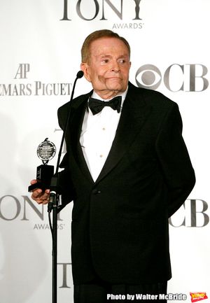 Jerry Herman in the Press Room at the 63rd Annual Antoinette Perry Tony Awards at Rad Photo