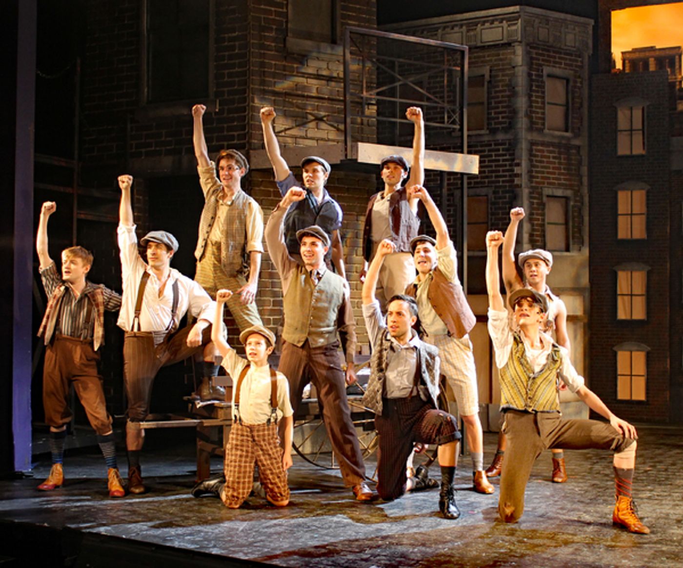 Photo Flash: First Look At NEWSIES At White Plains Performing Arts Center  Image
