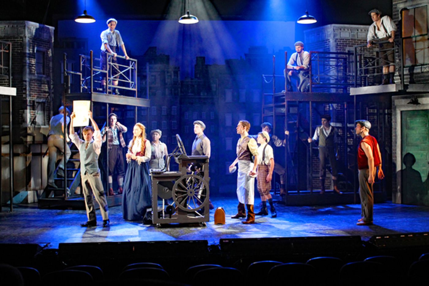 Photo Flash: First Look At NEWSIES At White Plains Performing Arts Center  Image