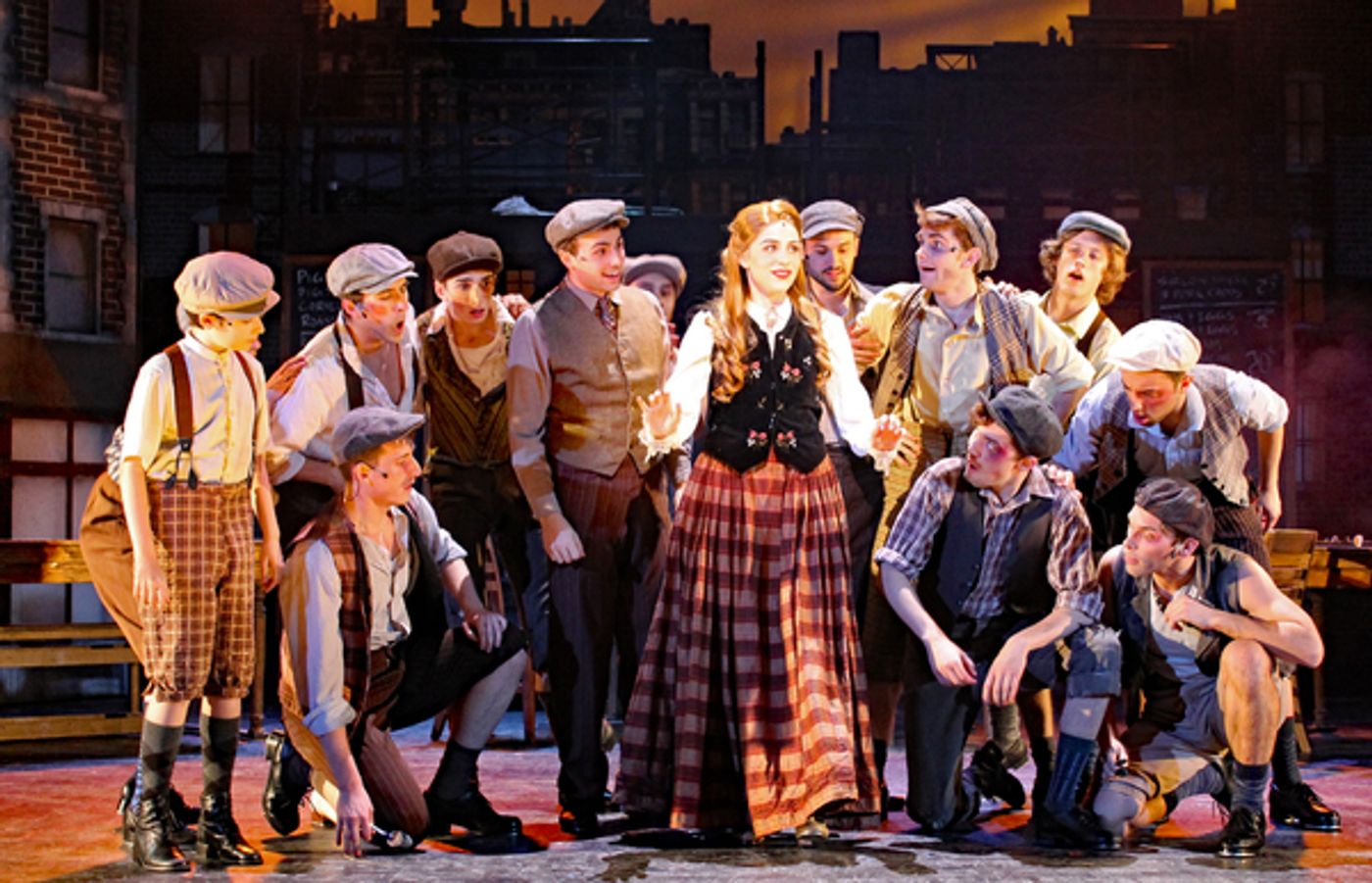 Photo Flash: First Look At NEWSIES At White Plains Performing Arts Center  Image