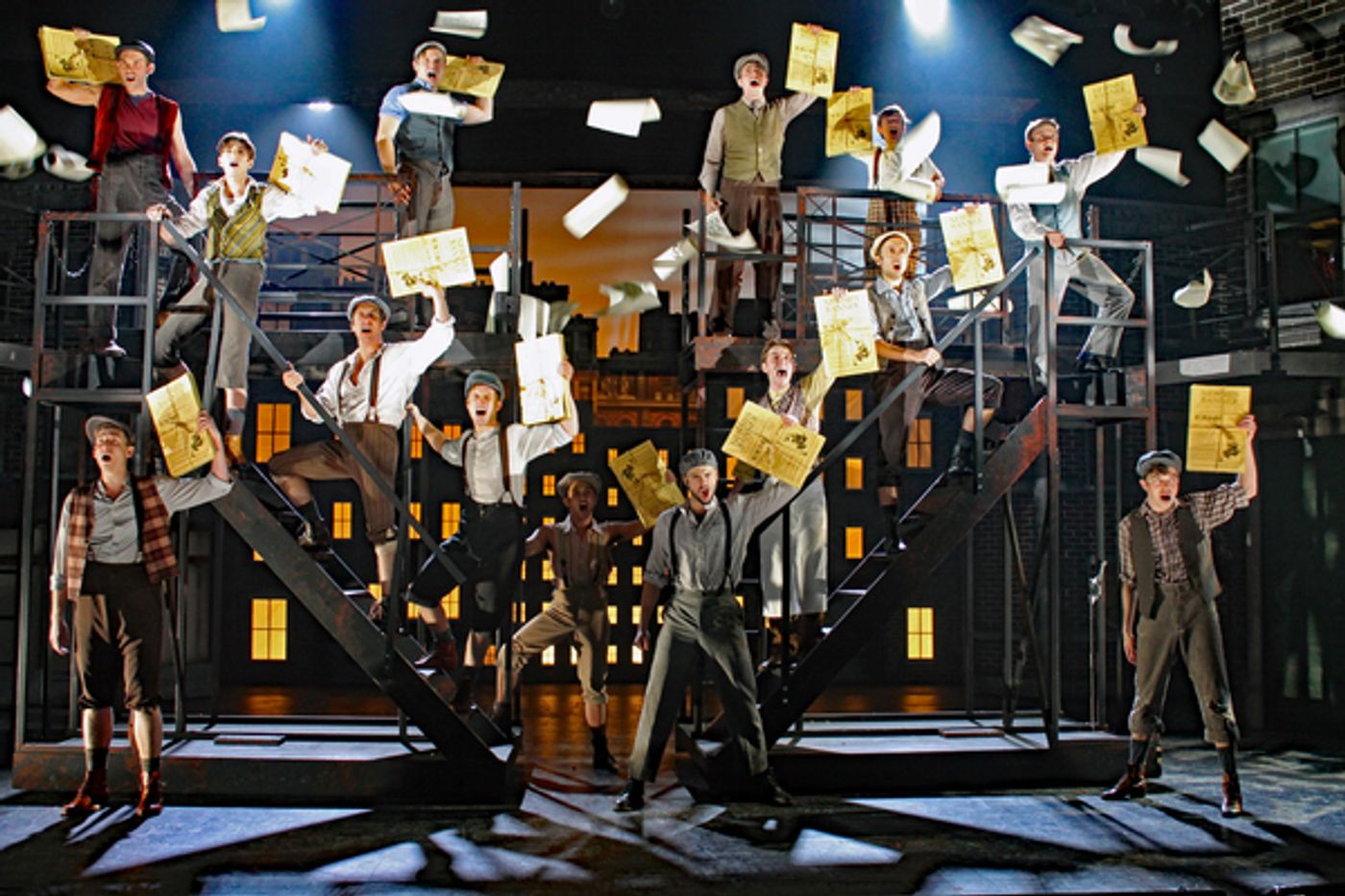 Photo Flash: First Look At NEWSIES At White Plains Performing Arts Center  Image