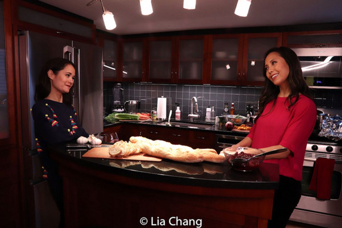 Ali Ewoldt and Emily Borromeo at 