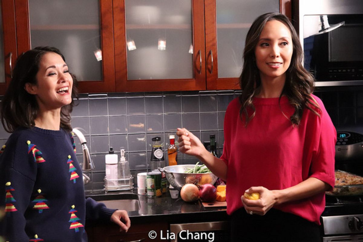 Ali Ewoldt and Emily Borromeo at 