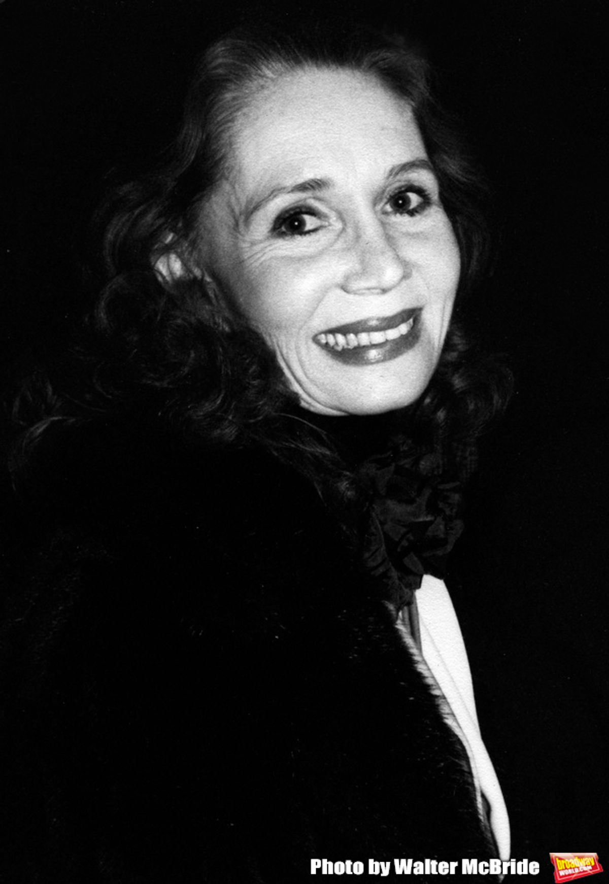 Katherine Helmond attends a Broadway Show on October 14, 1979 in New York City. at 