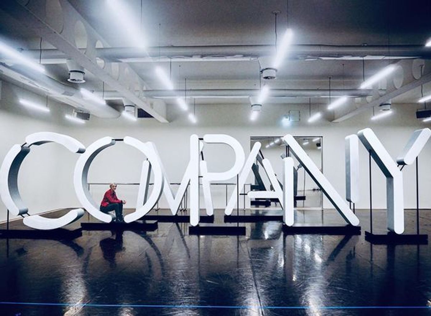 Photo Flash: Marianne Elliott Poses in the COMPANY Rehearsal Room  Image