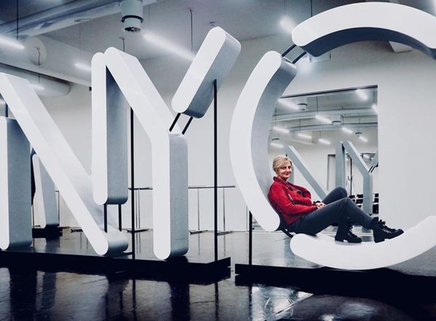 Photo Flash: Marianne Elliott Poses in the COMPANY Rehearsal Room  Image