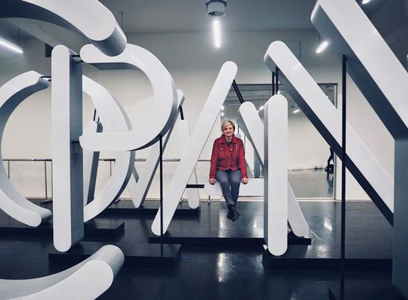 Photo Flash: Marianne Elliott Poses in the COMPANY Rehearsal Room  Image